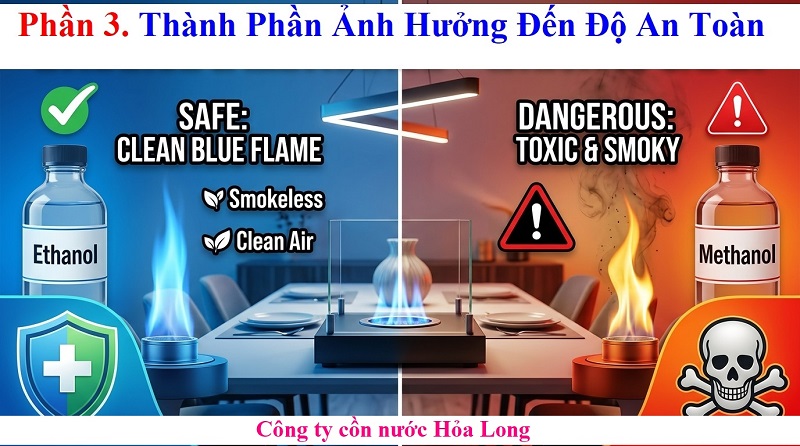 Cồn Nước Đốt Bếp Có An Toàn Cho Sức Khỏe Không?